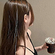 Hobbiesay 2 borsa 2 fermagli per capelli con bottoni a pressione in ferro PHAR-HY0001-01-7