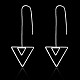 Trendy Brass Threader Earrings EJEW-BB21101-7