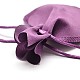 Velvet Bags Drawstring Jewelry Pouches TP-O002-C-02-3