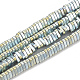 Electroplate Non-magnetic Synthetic Hematite Beads Strands G-N0318-08B-1