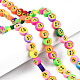 Handmade Polymer Clay Beads Strands CLAY-T020-05-5