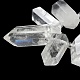Brins de perles pointues à double borne en cristal de quartz naturel G-M406-D01-3