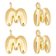 4шт латунные подвески KK-PH0010-49B-1