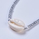 Verstellbare Glasperlen geflochtene Perlen Armbänder BJEW-JB04281-02-2
