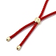 Bracelets réglables avec cordon en nylon BJEW-JB05453-01-3