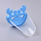 プラスチック蛇口エクステンダー  シンクハンドルエクステンダー  赤ちゃんのための安全で楽しい手洗いソリューション  幼児  キッズ  カニの形  空色  10.6x7.9x7.2cm TOOL-G013-02C-1