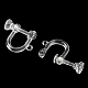 Accessoires de boucle d'oreille à clipser en résine FIND-H046-04-3