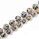 Chapelets de perles en jaspe dalmatien naturelle G-R482-16-8mm-3