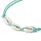 Ensemble de bracelets de cheville en perles tressées AJEW-AN00565-4