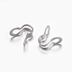 201 Stainless Steel Cable Clip STAS-O105-03P-2.4mm-2