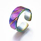 304 anillo de puño de rombo de acero inoxidable RJEW-N038-076-4