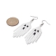 Miyuki-Ohrringe mit runden Rocailles-Perlen und Geistern EJEW-TA00234-3
