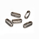 Oval 201 Stainless Steel Slide Charms STAS-D111-02-1