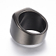 304 anello con sigillo in acciaio inossidabile per uomo RJEW-G091-16-22mm-B-3