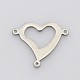 Heart 201 Stainless Steel Chandelier Component Links STAS-N049-03-1