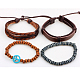 Multi-strand Bracelets BJEW-N0011-019-3