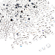 パンダホール1500個4サイズクリアスクエア砕いたガラスラインストーンキラキラマニキュアネイルアートデコレーション  多面カット  工芸  DIYの装飾 MRMJ-PH0001-37-1