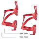 Aluminum Alloy Bicycle Drink Water Bottle Cup Holder Cage AJEW-WH0143-30C-1