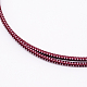Шнурки шнурка эластичного шнура полиэстера латекса AJEW-WH0121-55C-2