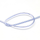 丸アルミ線  柔軟なクラフトワイヤー  ビーズジュエリー人形クラフト作り用  ライトスチールブルー  18ゲージ  1.0mm  200m / 500g（656.1フィート/ 500g） AW-S001-1.0mm-19-2