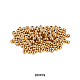 UNICRAFTALE 200pcs 4mm Golden Round Spacer Beads Stainless Steel Loose Beads Metal Small Hole Spacer Beads Smooth Surface Beads Finding for DIY Bracelet Necklace Jewelry Making STAS-UN0003-48G-7