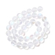 Synthetic Moonstone Beads Strands G-E573-01C-08-2