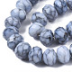 Cuisson opaque de perles de verre peintes EGLA-N006-009B-A10-3