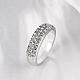 Los anillos de dedo de bronce Checa rhinestone para las mujeres exquisitas RJEW-BB02125-8B-3