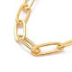 Brass Paperclip Chain Bracelets BJEW-JB05271-3