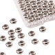 50pcs 304 perles en acier inoxydable STAS-CJ0001-196-5