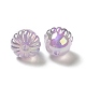 Placage uv perles acryliques irisées arc-en-ciel PACR-M002-10-3