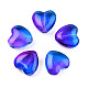 Perles de verre peintes par pulvérisation transparent GLAA-N035-030-G01-1