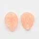 Synthetic Coral Leaf Charms Pendants CORA-A004-D02-1