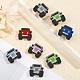 CHGCRAFT 12Pcs 6Colors Off Road Vehicle Shape Silicone Beads for DIY Necklaces Bracelet Keychain Making Handmade Crafts SIL-CA0001-81-5