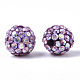 Pave Disco Ball Beads X-RB-T017-04-01-2
