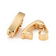 Eco-Friendly Brass Watch Band Clasps KK-M225-26G-C-2