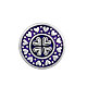 Alloy Enamel Snap Jewelry Buttons PALLOY-Q326-VNC029-4-1
