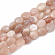Chapelets de perles de sunstone naturelle naturelles G-S331-8x10-011-1