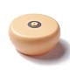 電気プラスチックシードビーズスピナー  調整可能な速度のビーズローダー  2本のステンレス鋼のカーブビーズ針で  ビーズをすばやくひもでつなぐため  オレンジ  10x4.5cm  内径：7.3のCM TOOL-F018-01-3