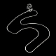 Quadratische Schlangenkette aus Messing für Männer und Frauen MAK-YW0001-10-1