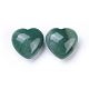 Piedra de amor de corazón de aventurina verde natural G-K290-16-3