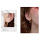 SHEGRACE 925 Sterling Silver Hoop Earrings JE899B-5
