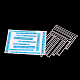 付箋フレーム炭素鋼切削ダイスステンシル  DIYスクラップブッキング/フォトアルバム用  装飾的なエンボス印刷紙のカード  つや消しプラチナ  14.7x9cm DIY-F032-08-5