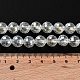 Chapelets de perles en verre électroplaqué X-EGLA-R040-10mm-15-3