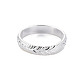 Rack Plating Iron Textured Finger Ring for Men Women RJEW-T021-17-1