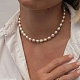 Collane di perle di perle naturali per le donne BT0155-1-4