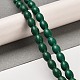 Kunsttürkisfarbenen Perlen Stränge G-C101-N01-01-2