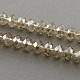 Fili di perle di vetro placcato EGLA-S096-2mm-05-2