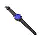 PUレザー腕時計  合金の腕時計ヘッド付き  藤紫色  252x21mm WACH-P004-08-4