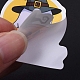 50pcs adesivi impermeabili del fumetto del vinile olografico di Halloween DIY-B064-01A-7